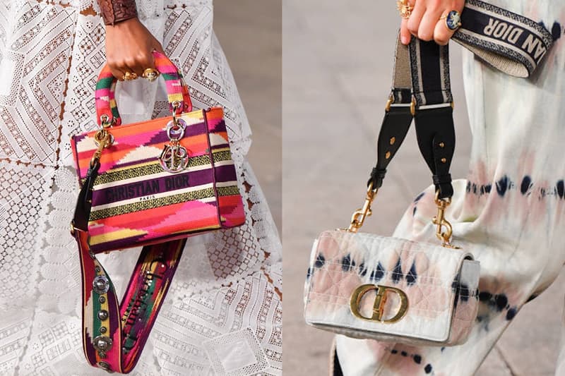 dior cruise 2021 runway handbag collection