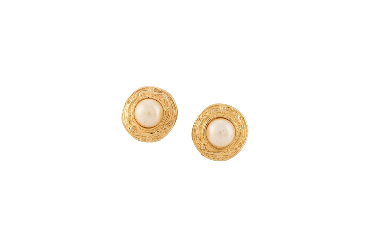 chanel vintage earrings accessories