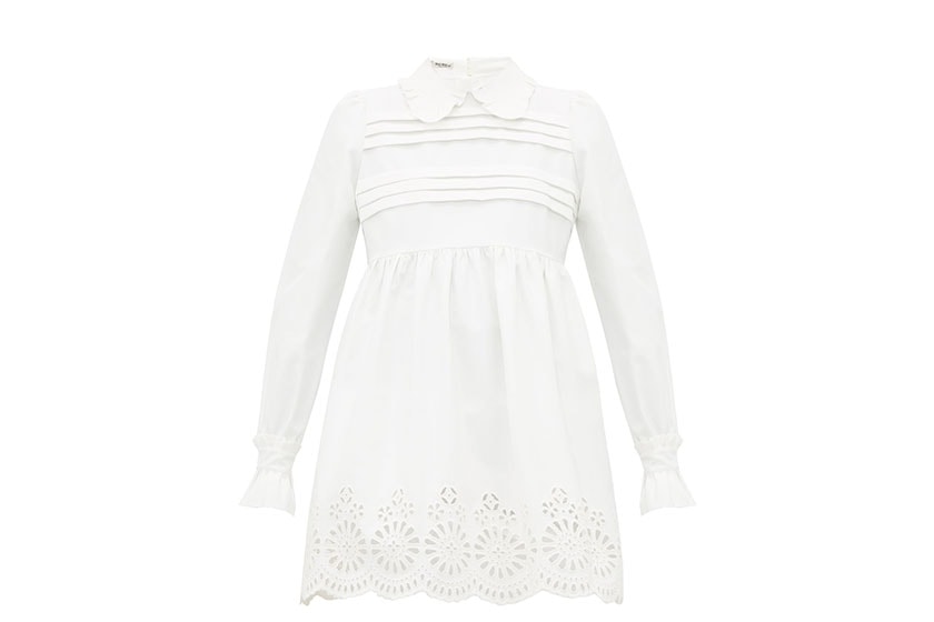 fashion inspiration 5 white babydoll dresses on trend spring 2020