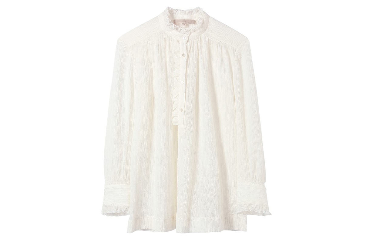 VANESSA BRUNO Cotton and silk Nina blouse