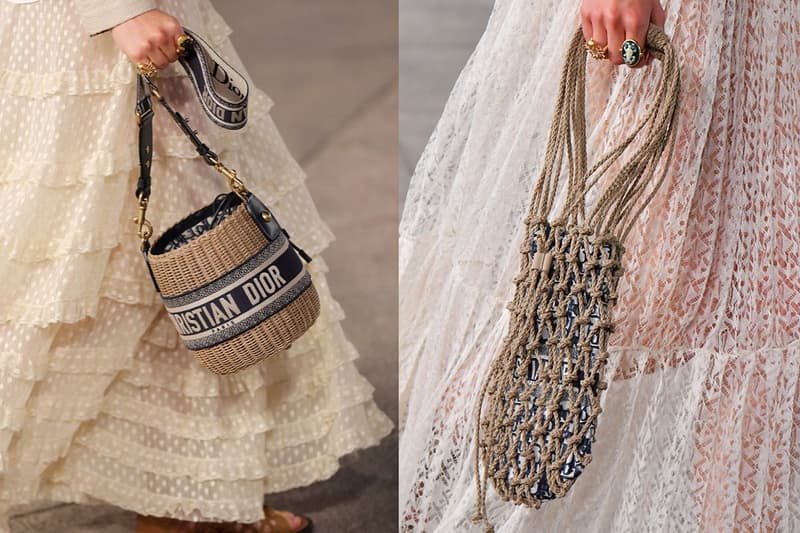 dior cruise 2021 runway handbag collection