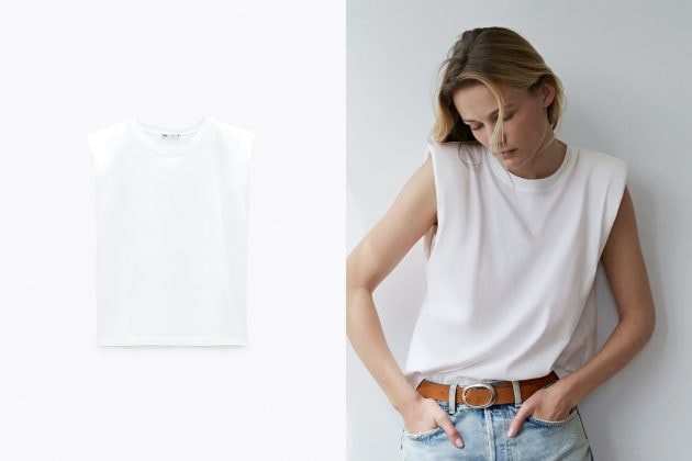 shoulder pads t-shirt tank top summer 2020 essential