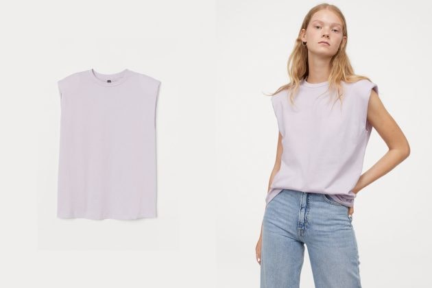 shoulder pads t-shirt tank top summer 2020 essential
