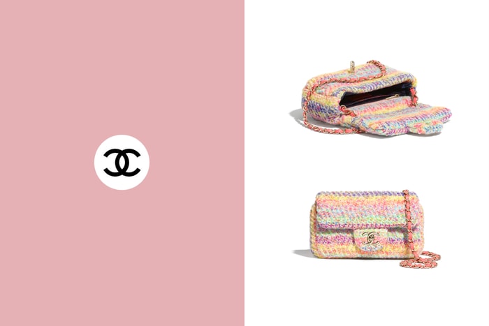 宛如塗上了粉彩筆:以針織取代皮革,寫著不能不買的 Chanel 新款 Flap Bag!