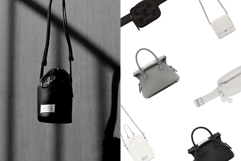 Maison Margiela Black and White Handbags