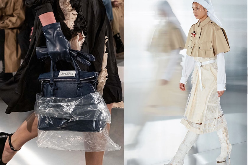 Maison Margiela Black and White Handbags