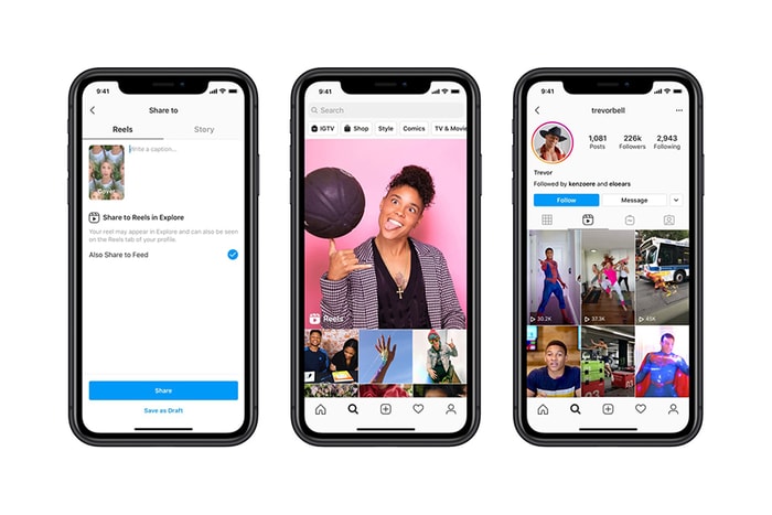 與對手 TikTok 抗衡?Instagram 推出全新功能,可以錄製自己的音樂短影片!