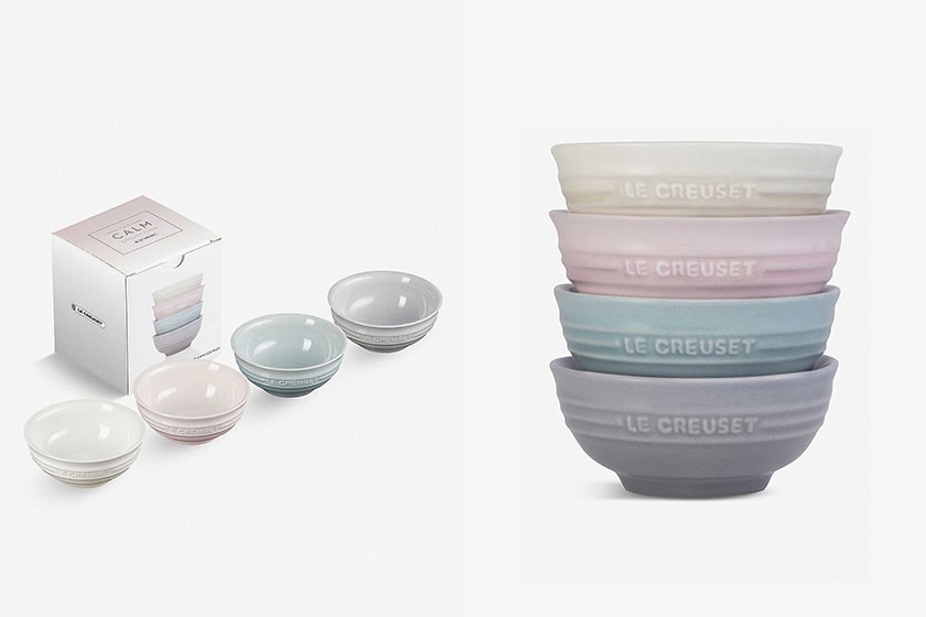 Le Creuset Home and Living pink Tableware