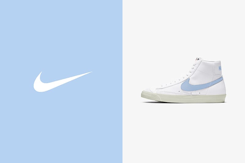 nike blazer mid vintage blue