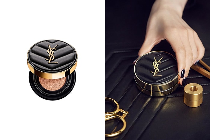 還未開售就引起關注!奢華皮革質感:YSL 將經典手袋外型變成了氣墊粉餅!