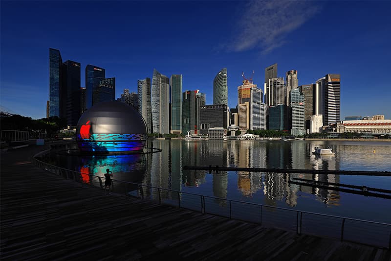 Singapore Marina Bay Sand Apple Store Opening