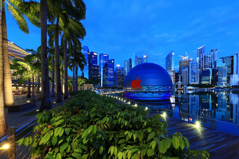 Singapore Marina Bay Sand Apple Store Opening
