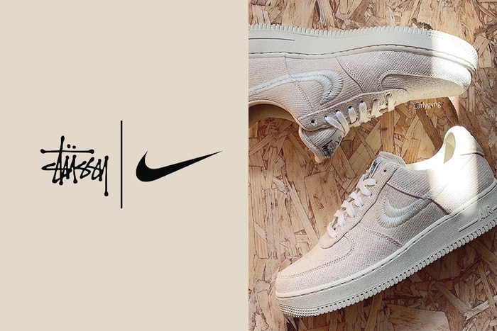 外型樣貌曝光：Nike 與 Stussy 下一雙聯名球鞋，是女生都愛穿搭的經典 Air Force 1！