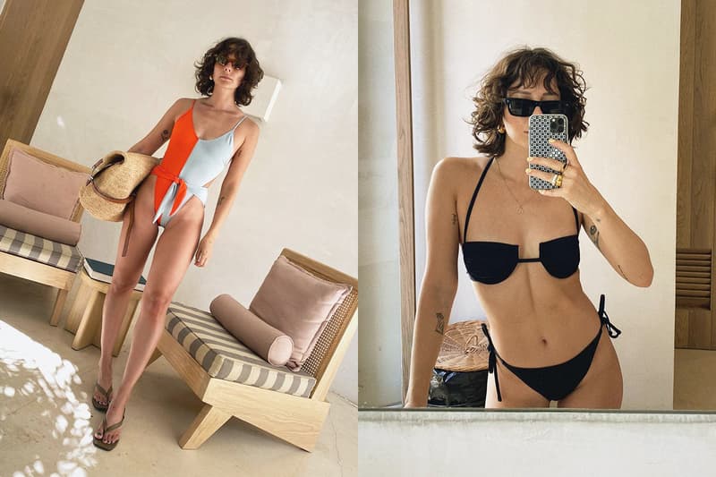 2020 Summer Swimsuit Style Trends one piece Swimsuit black swimsuit Rick Owens Anemone