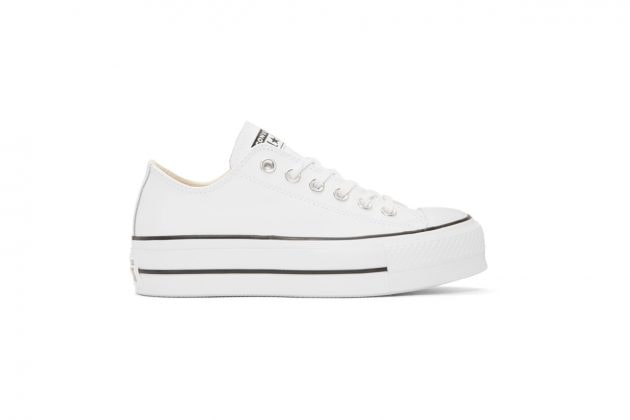 converse ssense all white sneaker platform where buy 2020