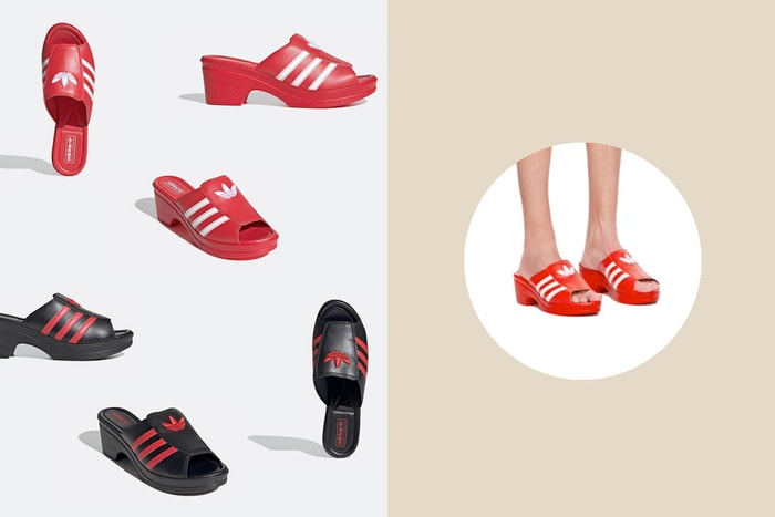 讓女生 100% 想入手：adidas Originals 把 Superstar 變成時髦的高跟涼鞋！
