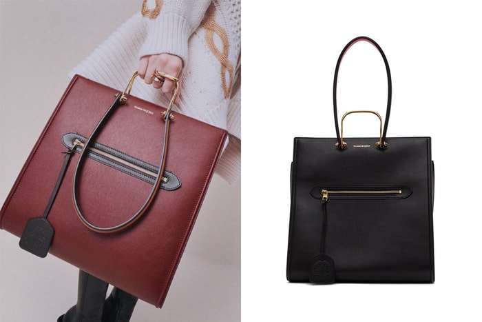 低調但充滿高級細節:Alexander McQueen 這款 Tote Bag,每個上班女生也想擁有!