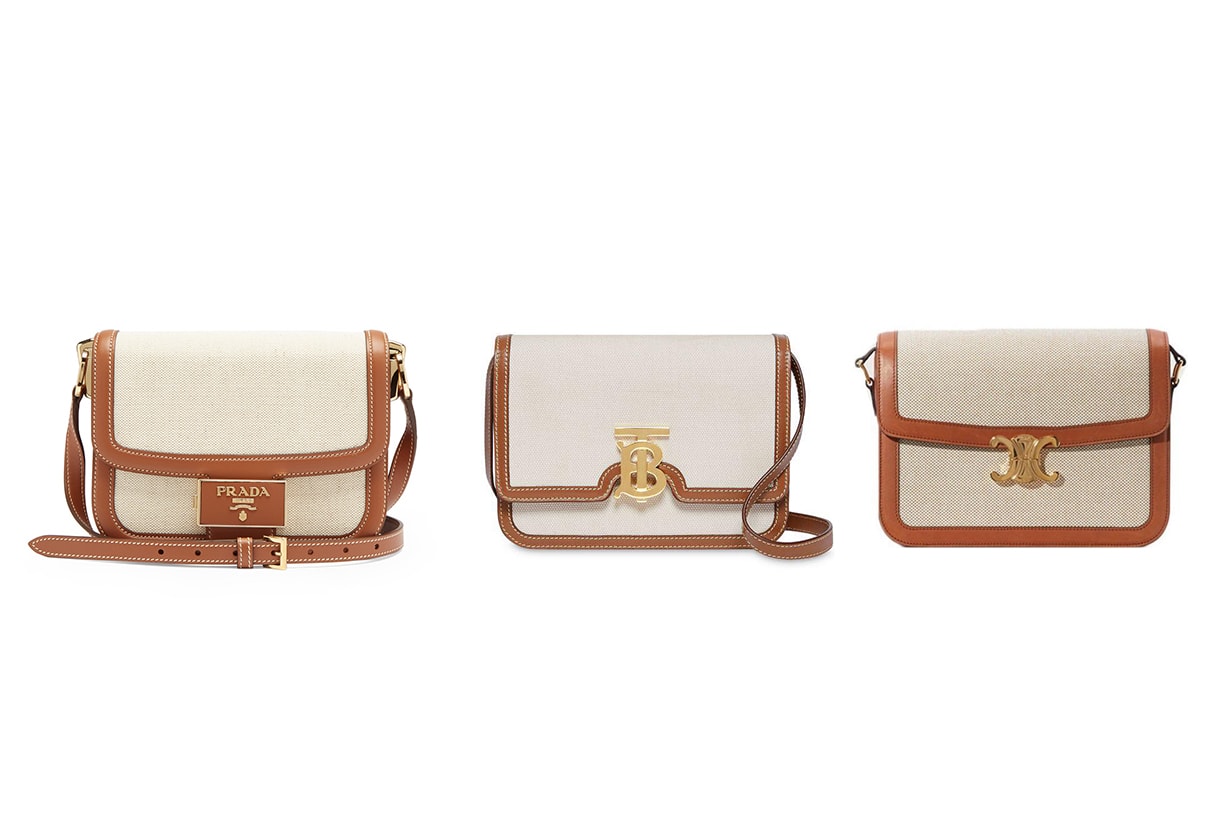 Celine Prada Burberry handbags 2020 fw