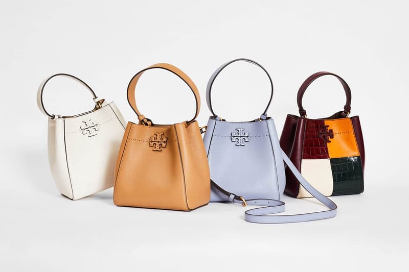 Tory Burch McGraw Small bucket bag 2020