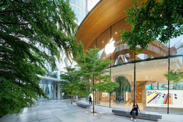 apple park thailand bangkok 2020 new central work open