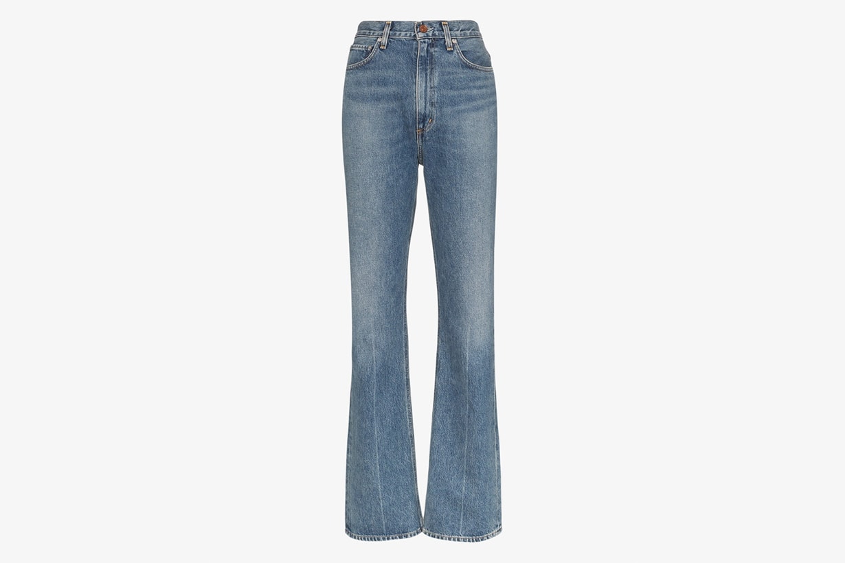 fashion trends flared jeans 2020 inspiration Kaia Gerber French style