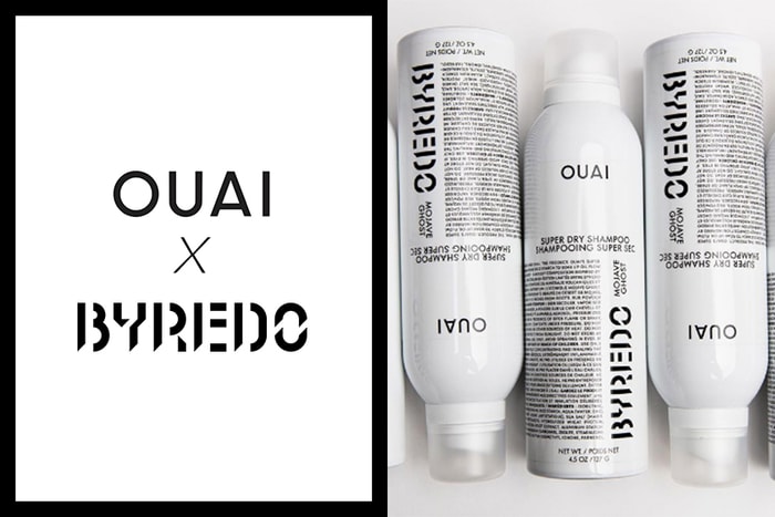 一物兩用的代表:OUAI x Byredo 這款限量版乾洗髮,結合兩大品牌的精粹!