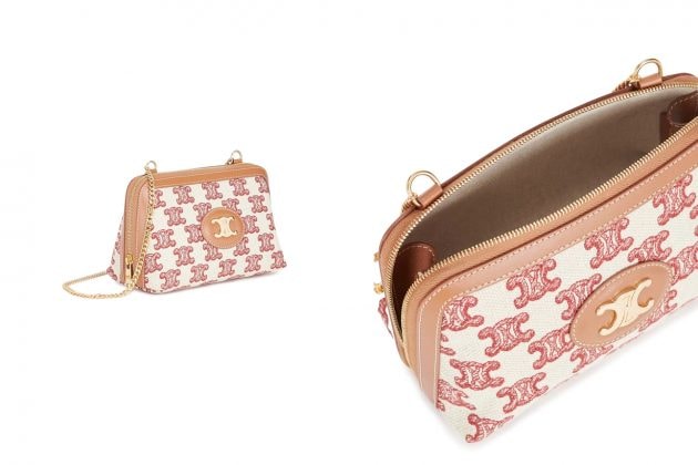 celine Triomphe Embroidery handbags 2020 boston cabas clutch