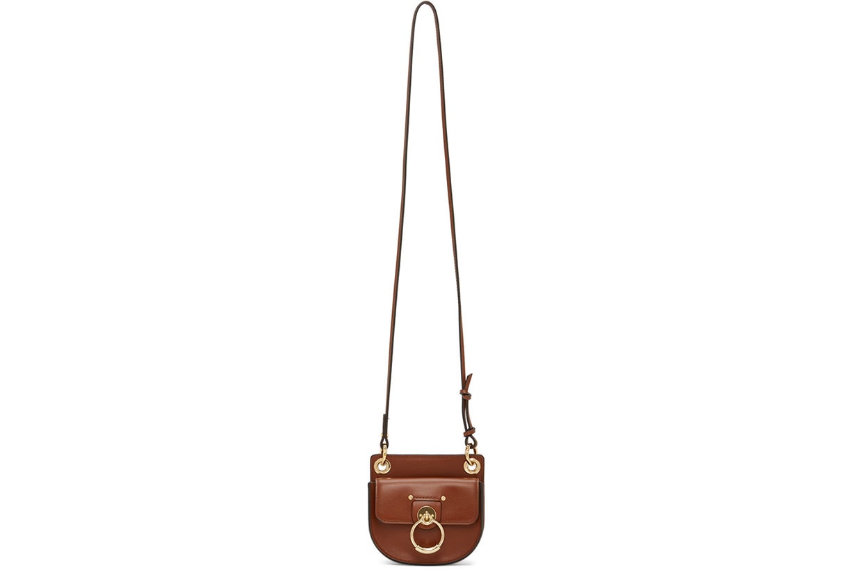 Chloé Brown Mini Tess Bag