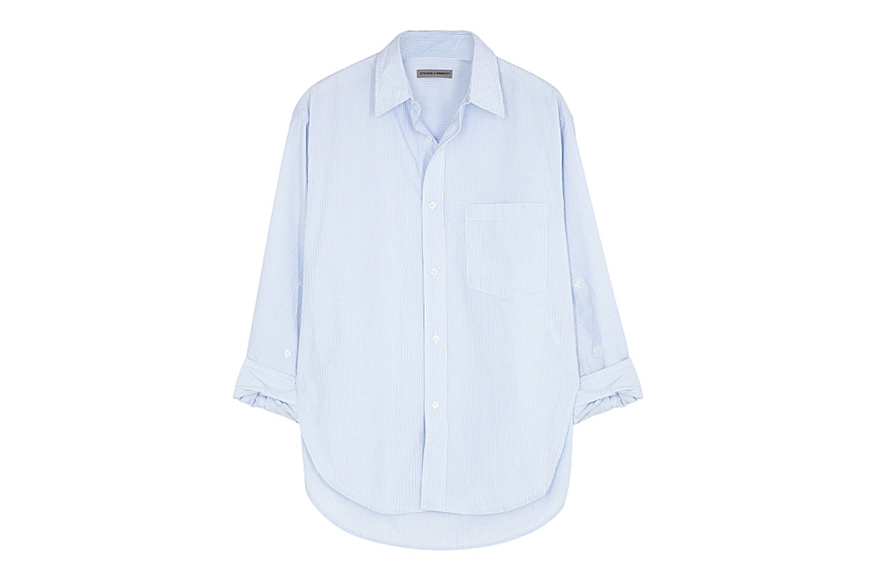 CITIZENS OF HUMANITY Kayla striped cotton shirt