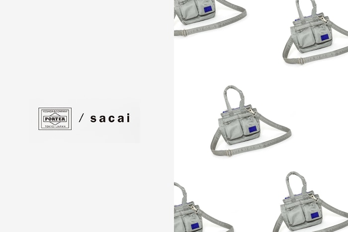 Sacai x Porter 最新聯乘系列，這一款銀色迷你包最受女生歡迎！