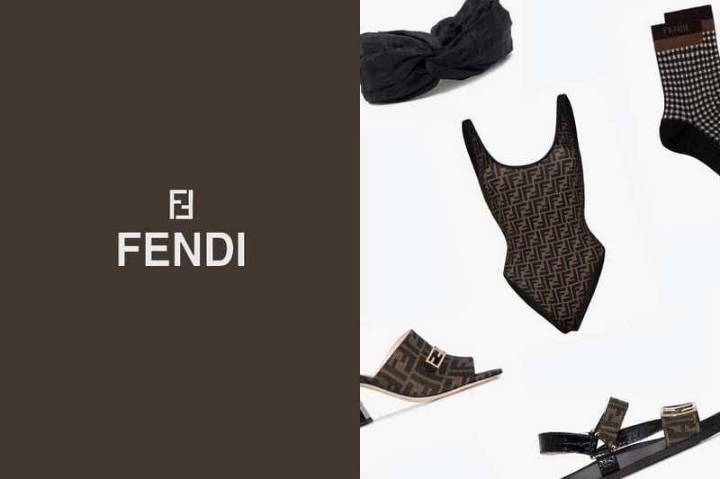 fendi brown trek logo zucca canvas leather sandals luxury summer shoes