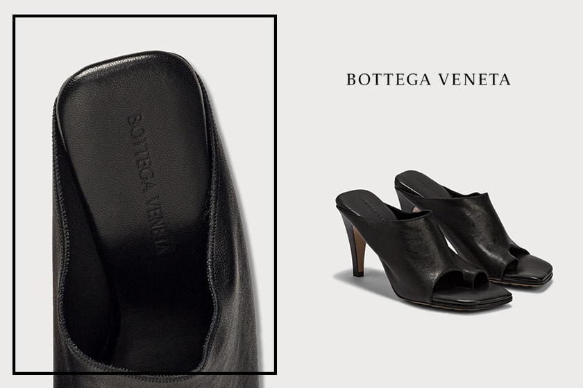 Bottega Veneta square toe sandals shoes accessories hbx online shopping