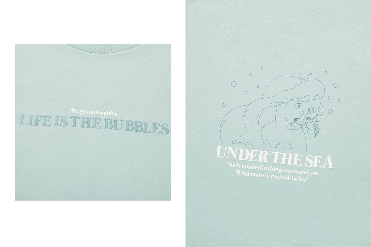 Uniqlo Disney Princess Songs UT collection