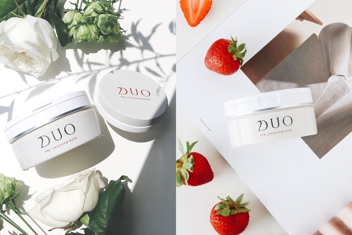 DUO The cleansing balm Makeup Remover face cleanser exfoliator massage cream treatment cream tightening pores blackheads remover japanese skincare best sellers cosme