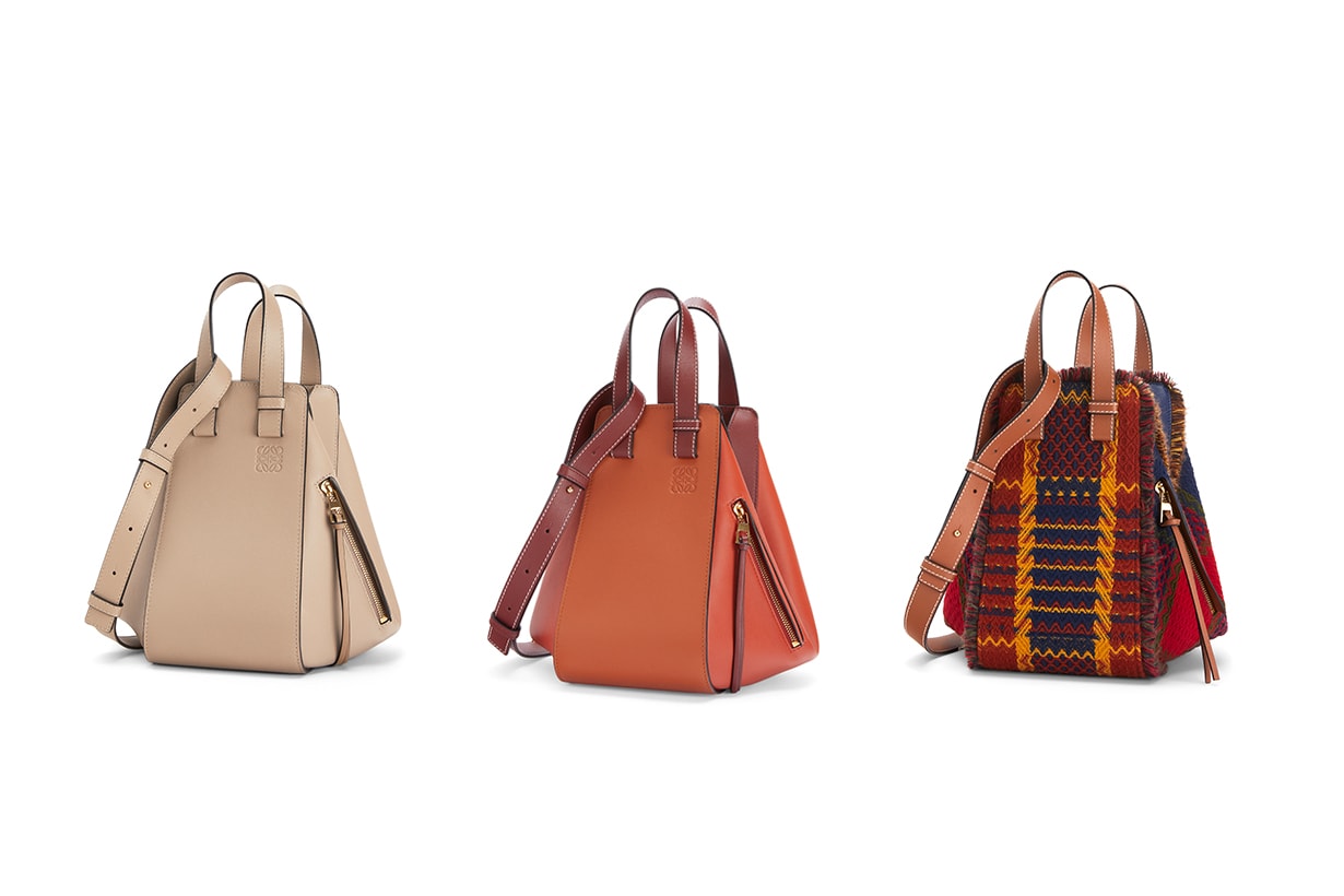 Loewe Hammock bags 2020 pre fall handbags collection