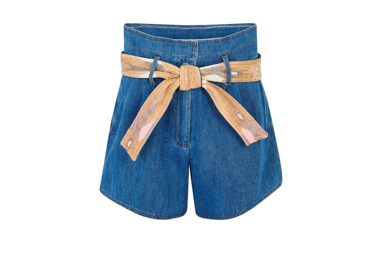 FORTE_FORTE Calvary denim shorts