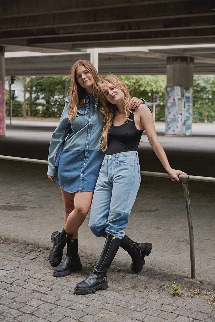 Denim Shirtdress