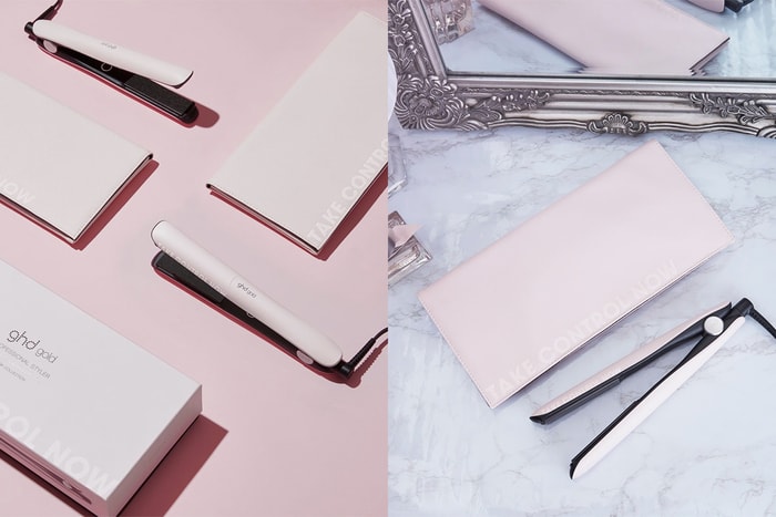 ghd 推出限量版系列造型夾和風筒,是女生一看就會愛上的淡粉紅色!