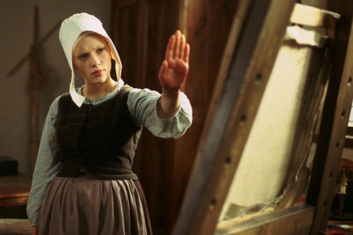 Girl with a Pearl Earring Het meisje met de parel Johannes Vermeer Mauritshuis Painting Colin Firth Scarlett Johansson Tracy Chevalier Oscar Movie