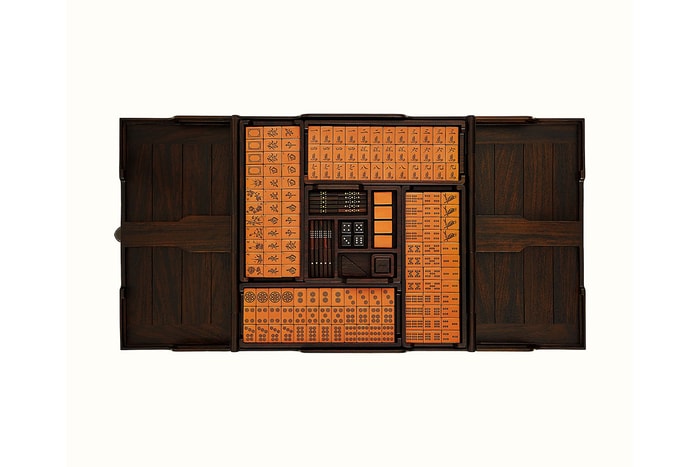 Hermès 麻雀套裝奢華登場!每顆都是真皮,你捨得洗牌嗎?