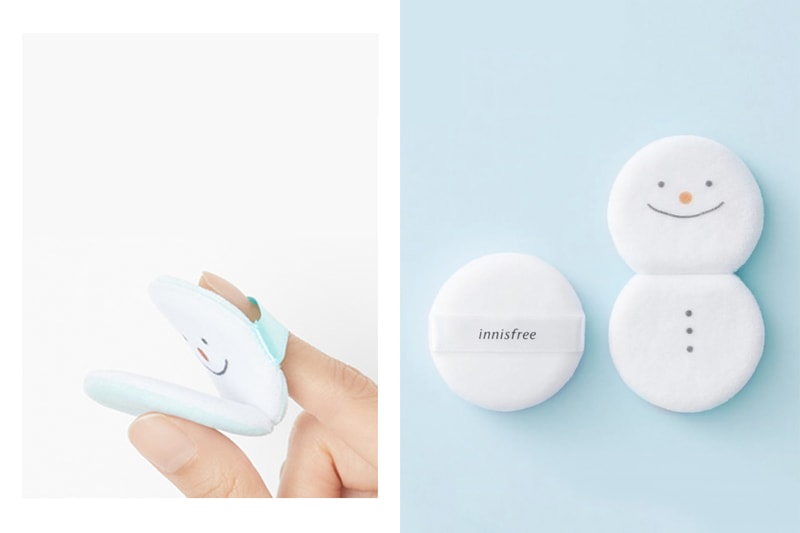 innisfree No-sebum Mineral Powder snowman puff how to