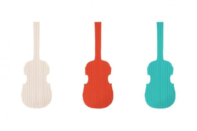 Pleats Please Issey Miyake tote bag guitar 2020