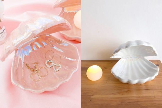 𝐐𝐨𝐨𝟏𝟎 pearl shell light homeware where buy price