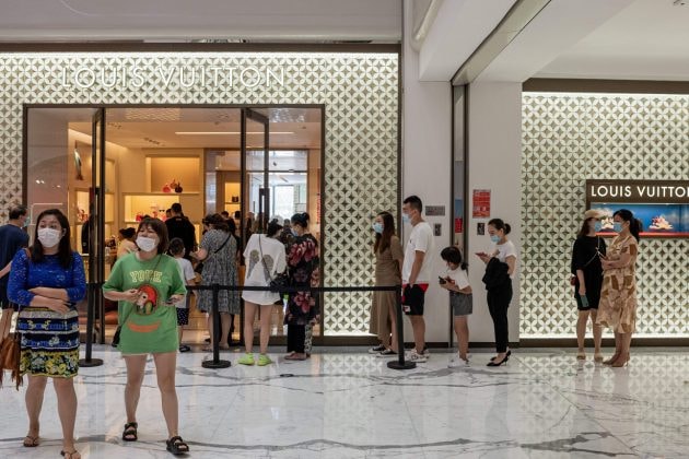 louis vuitton shanghai covid-19 record 22 million lvmh