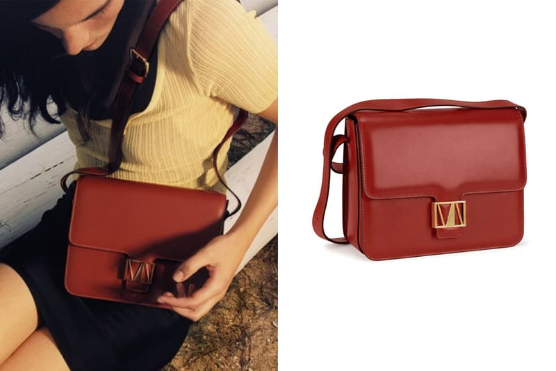 Vintage Style Red Box Bag