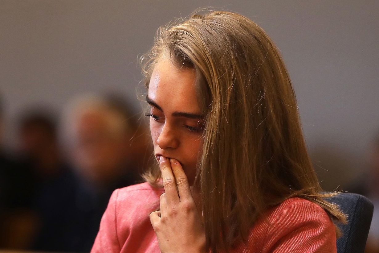 Michelle Carter Conrad Roy Death of Conrad Roy texting suicide case 2014 Involuntary manslaughter Freedom of Speech Elle Fanning Hulu Drama 2020 