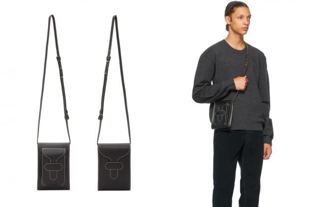 maison margiela double pocket bag stitch 2020 mini