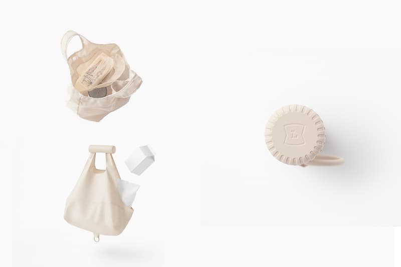 nendo lawson shooping eco bag design