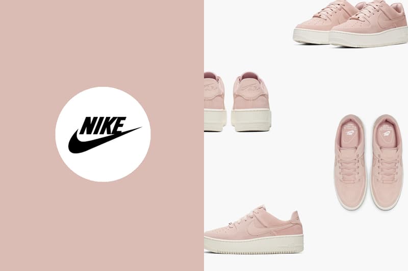 nike pink air force 1 sneakers 2020 new