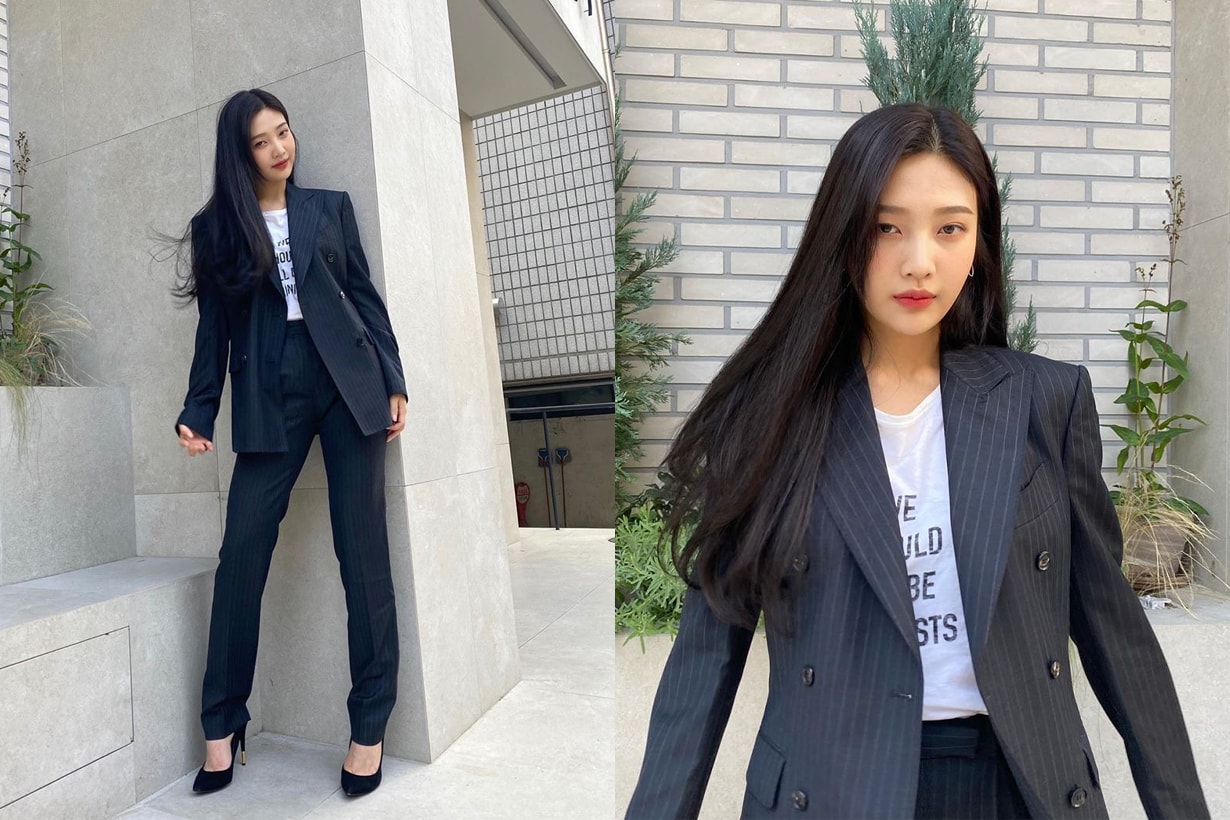 RED VELVET Joy WE SHOULD ALL BE FEMINISTS Christian Dior Feminism Rihanna Taylor Swift Hyuna Irene Krystal AOA Hyejeong Sulli Kim Ji Young Gong Yoo Jung Yu Mi Korean idols celebrities singers actresses